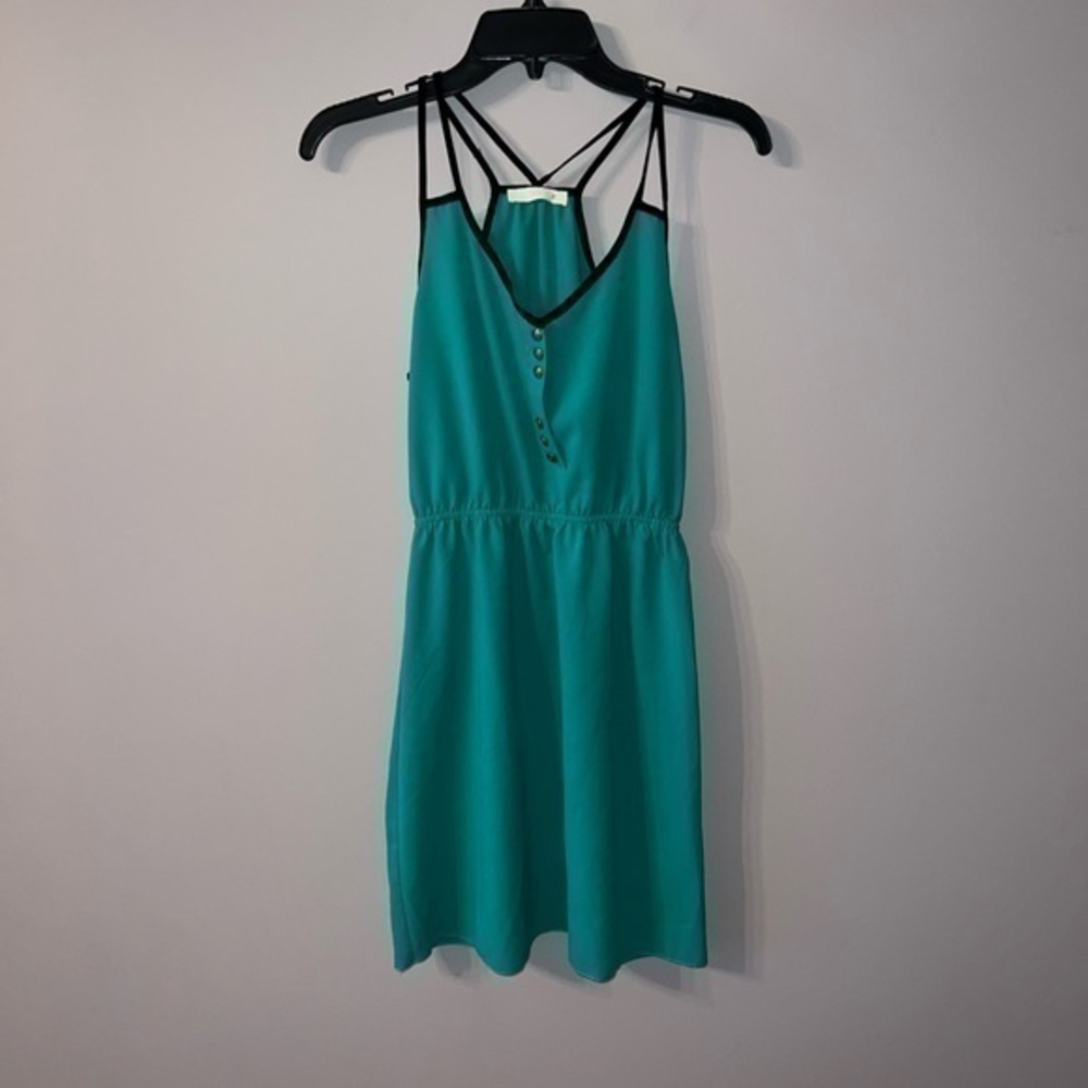 Dress green and black womens small - pearl